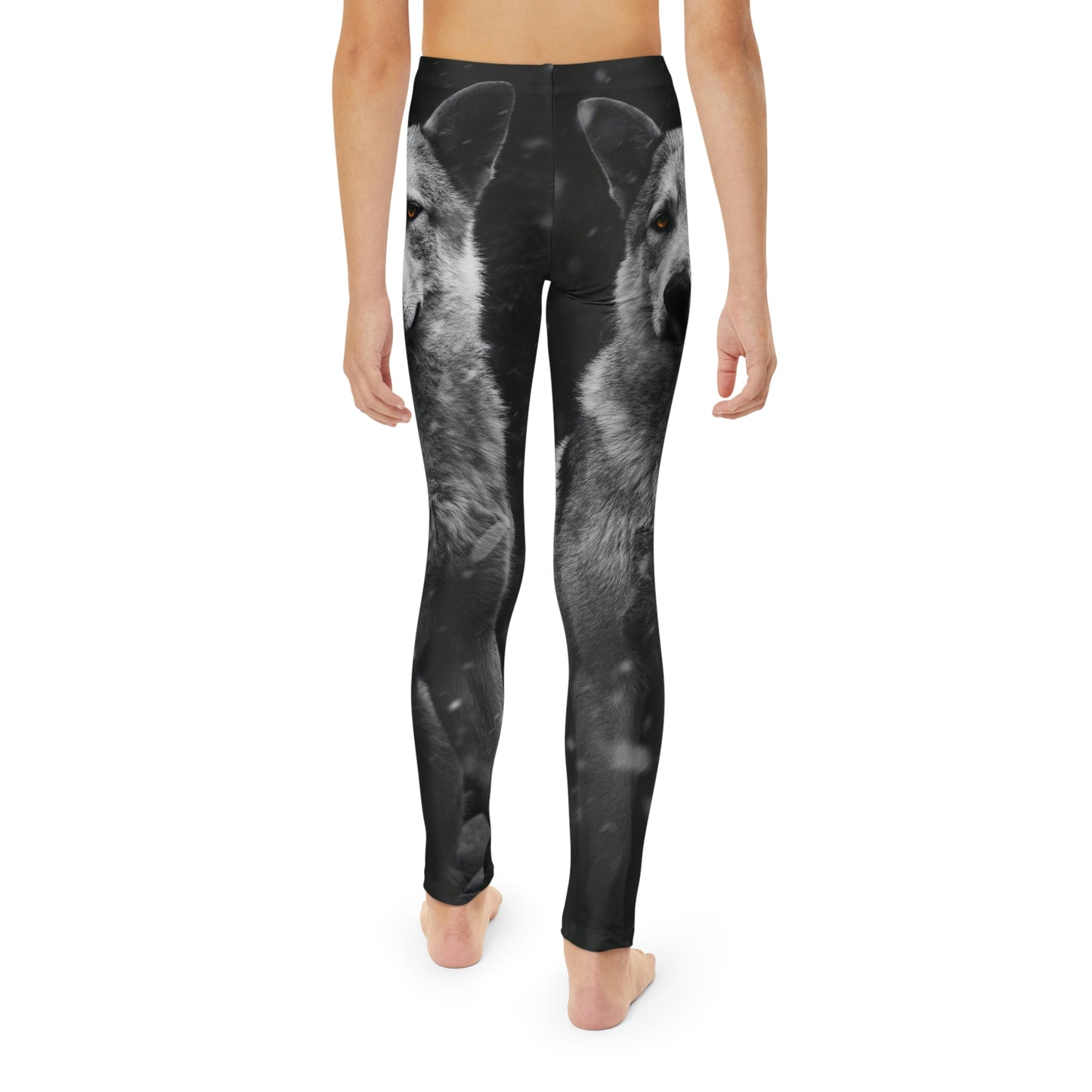 Fox animal kingdom, Safari Youth Leggings, One of a Kind Gift - Unique Workout Activewear tights for kids, Daughter, Niece Christmas Gift