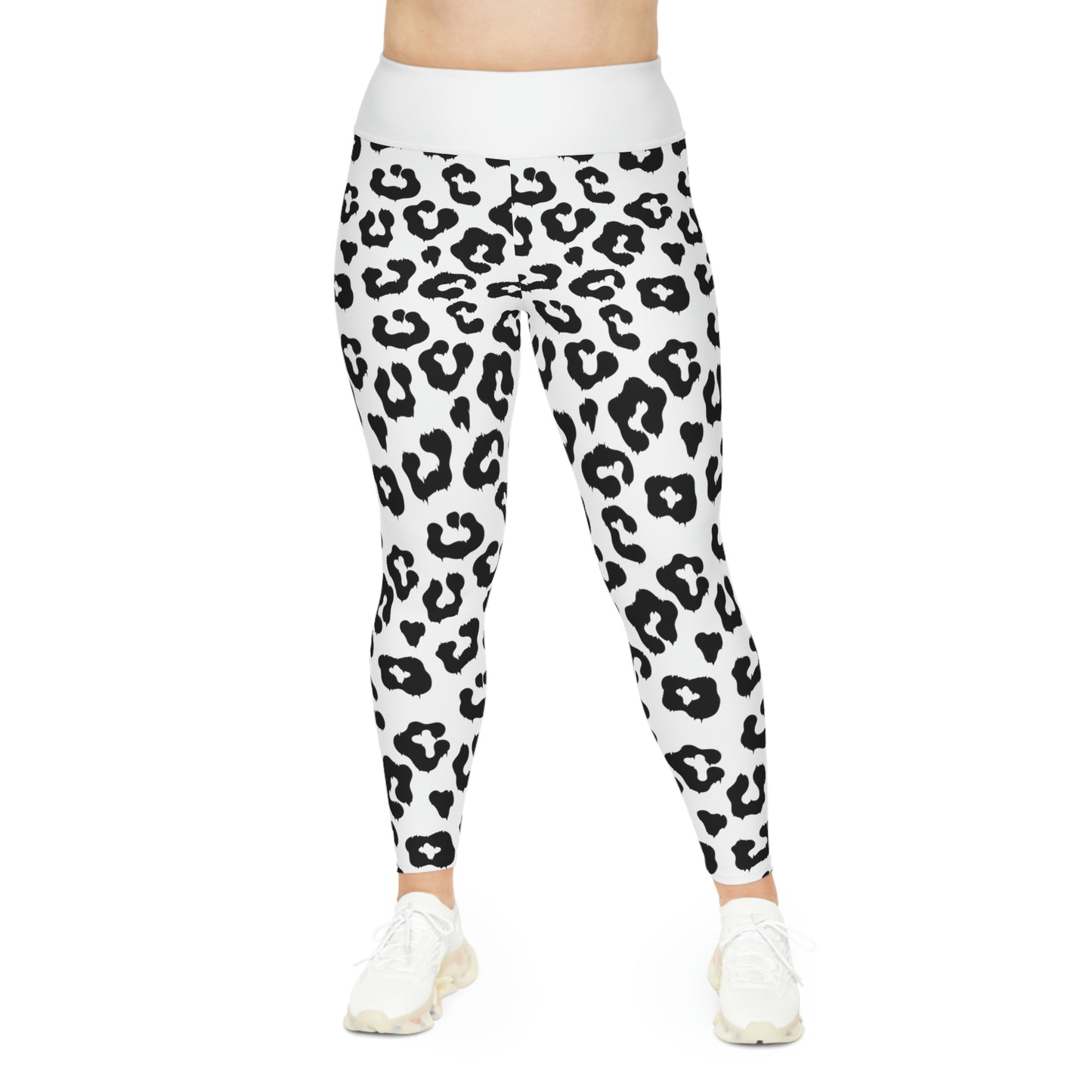 Plus Size Leggings One of a Kind Gift - Unique Workout Activewear tights for Mom fitness, Mothers Day, Girlfriend Christmas Gift