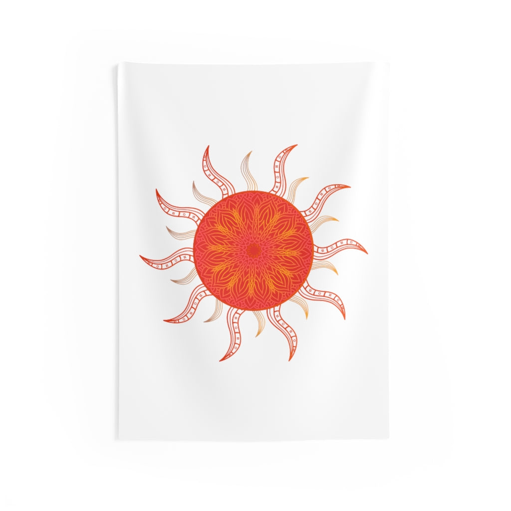 Sun Planet Tapestry Contemporary Home Decor . Galaxy Wall Hanging Art for Baby Nursery, Dorm room, Coastal Home . Housewarming Gift
