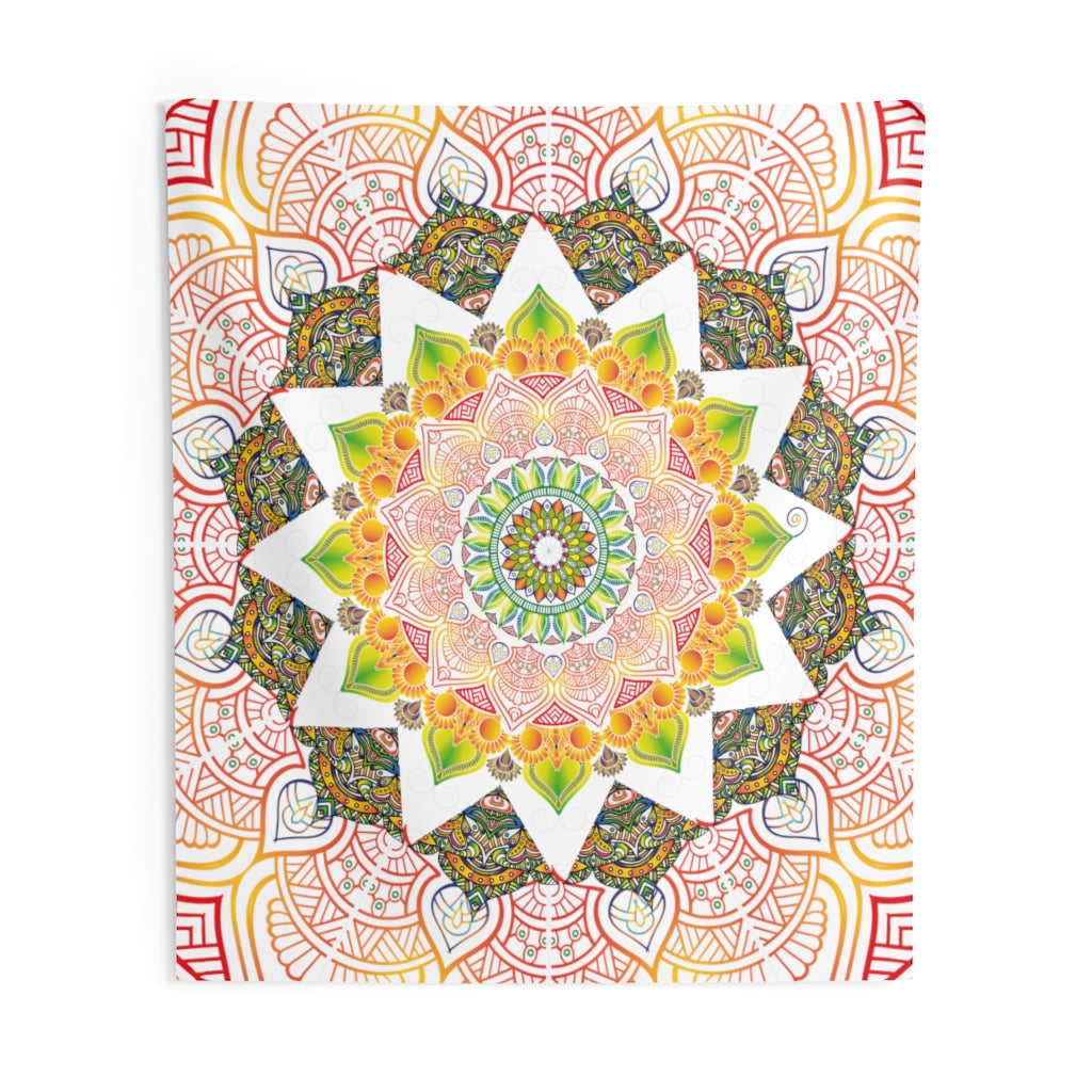 Indian Tapestry for Contemporary Home Decor . Inspirational Wall Hanging Art for Baby Nursery, Dorm room, Coastal Home . Housewarming Gift