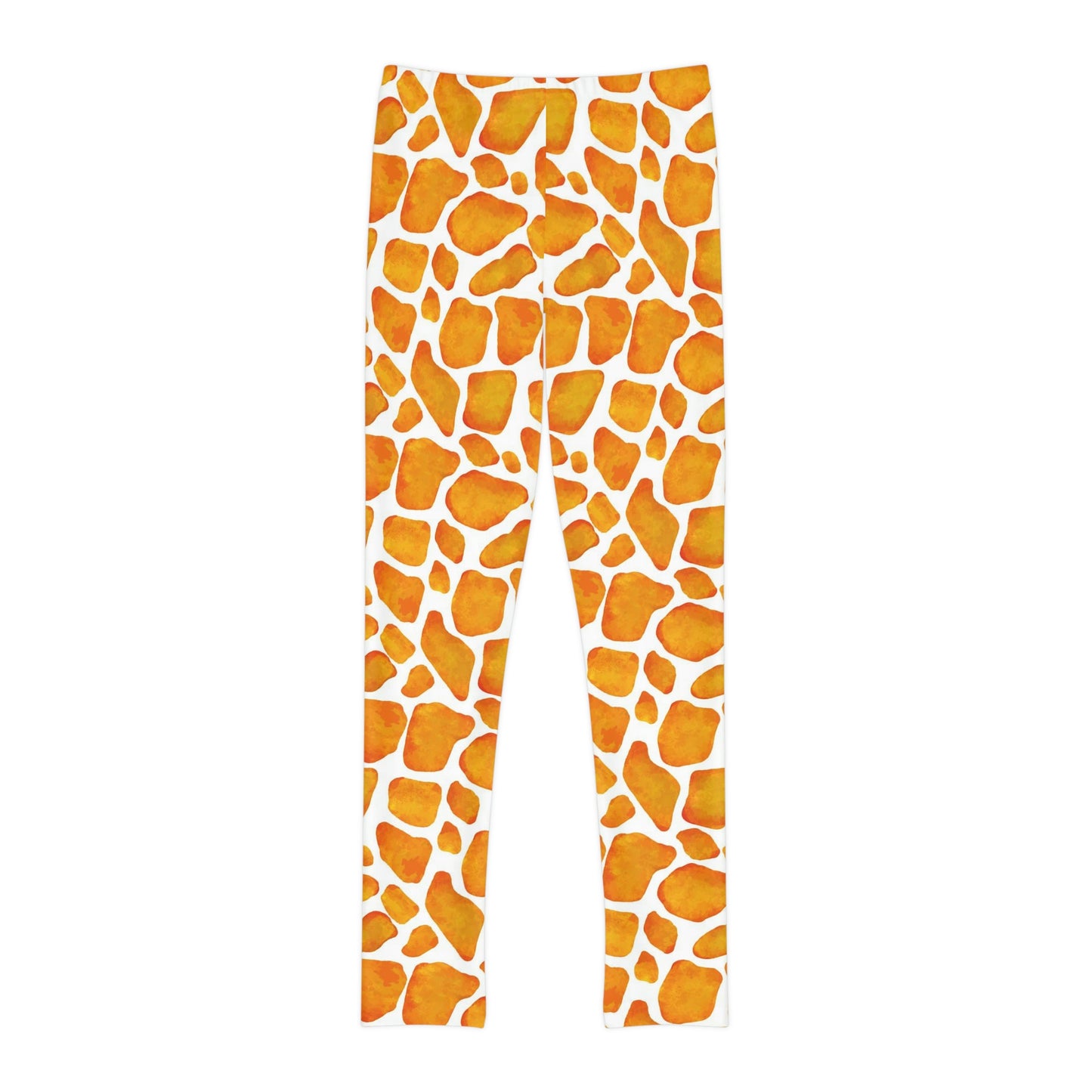 Giraffe animal kingdom, Safari Youth Leggings, One of a Kind Gift - Unique Workout Activewear tights for kids, Daughter, Niece Christmas Gift