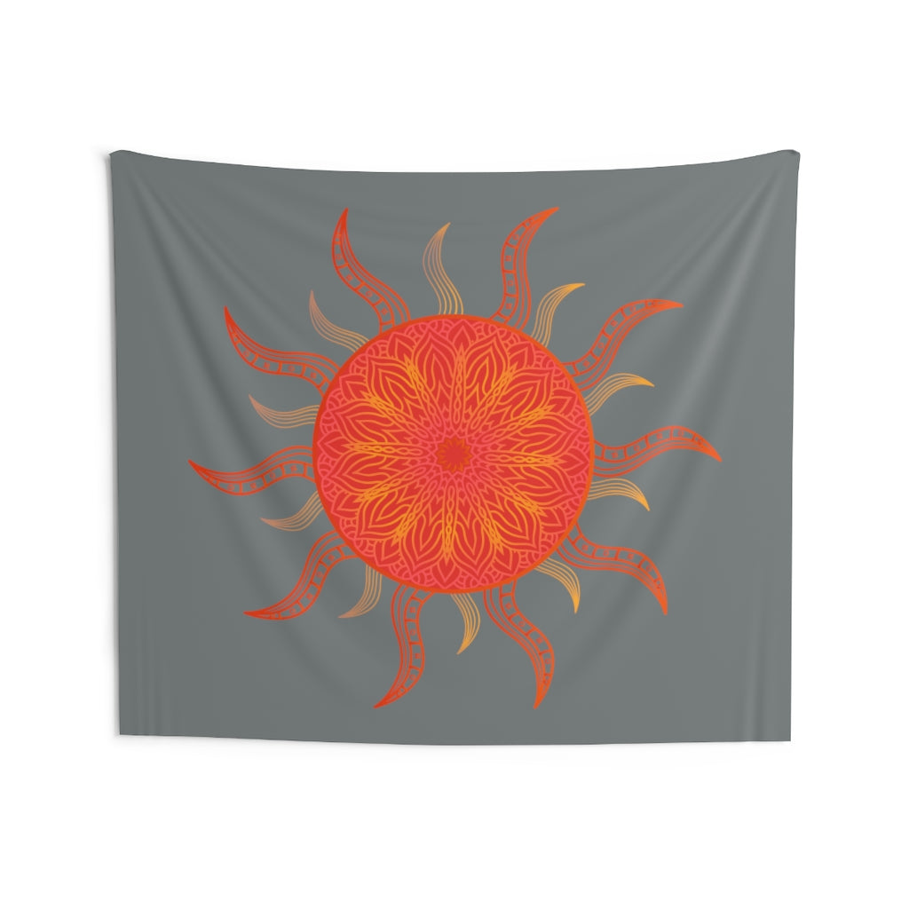 Sun Moon Tapestry Contemporary Home Decor . Galaxy Wall Hanging Art for Baby Nursery, Dorm room, Coastal Home . Housewarming Gift