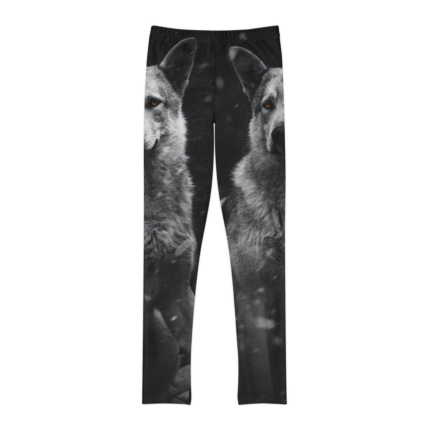 Fox animal kingdom, Safari Youth Leggings, One of a Kind Gift - Unique Workout Activewear tights for kids, Daughter, Niece Christmas Gift