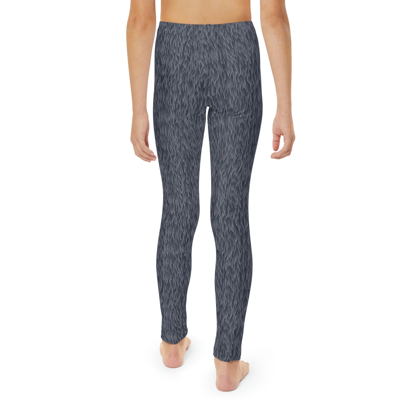 Ocean, Beach Coastal Youth Leggings, One of a Kind Gift - Workout Activewear tights for kids, Granddaughter, Niece Christmas Gift