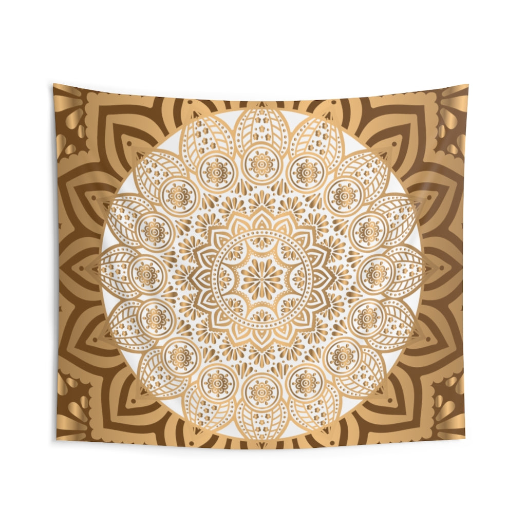 Indian Tapestry for Contemporary Home Decor . Inspirational Wall Hanging Art for Baby Nursery, Dorm room, Coastal Home . Housewarming Gift