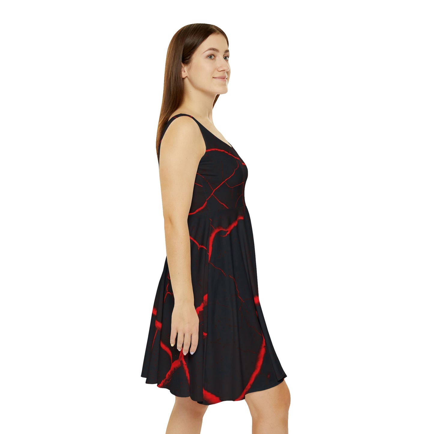 Volcano Lava Women's Skater Dress