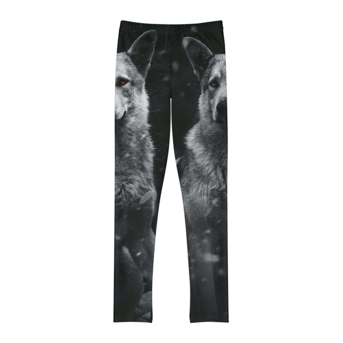 Fox animal kingdom, Safari Youth Leggings, One of a Kind Gift - Unique Workout Activewear tights for kids, Daughter, Niece Christmas Gift