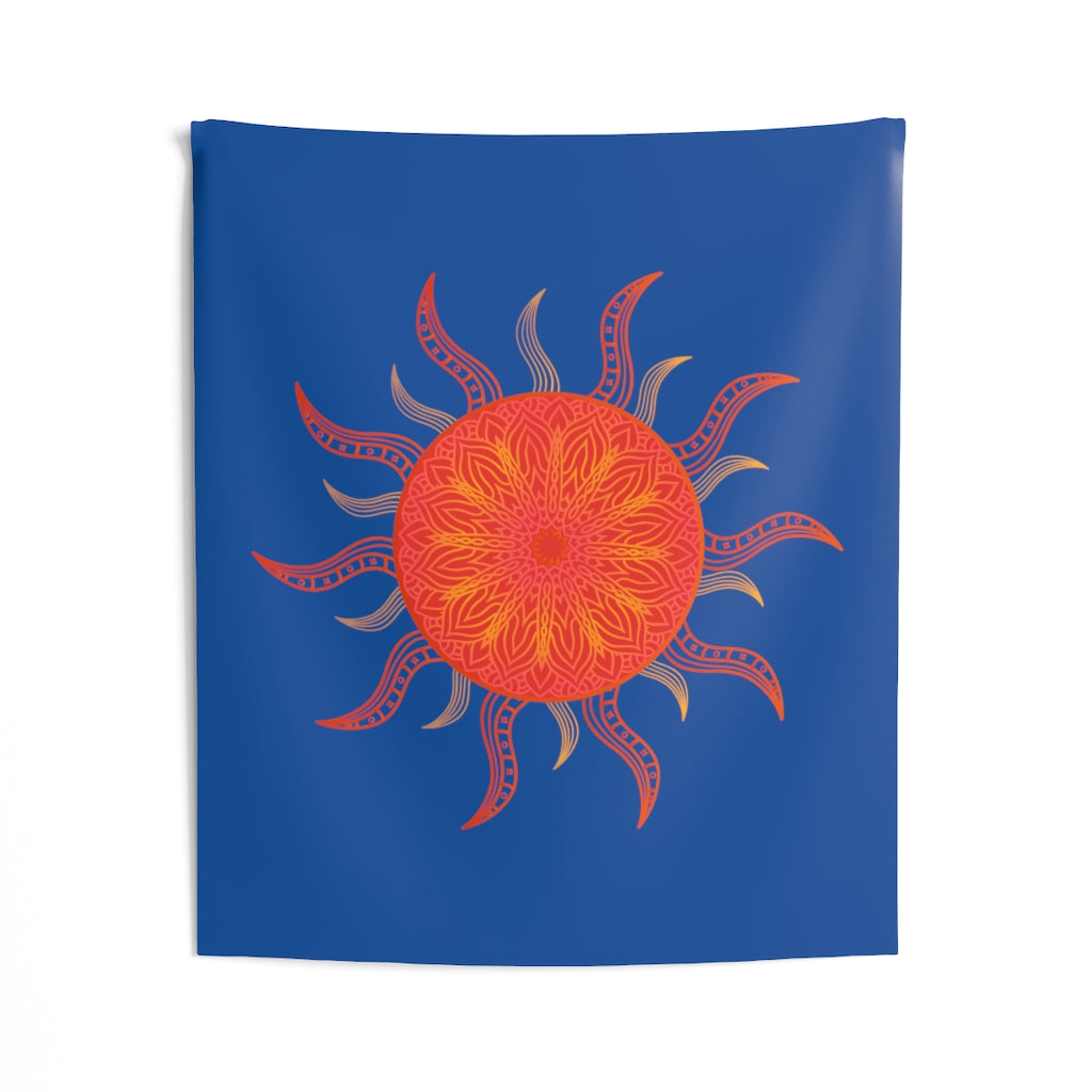 Sun Moon Tapestry Contemporary Home Decor . Galaxy Wall Hanging Art for Baby Nursery, Dorm room, Coastal Home . Housewarming Gift