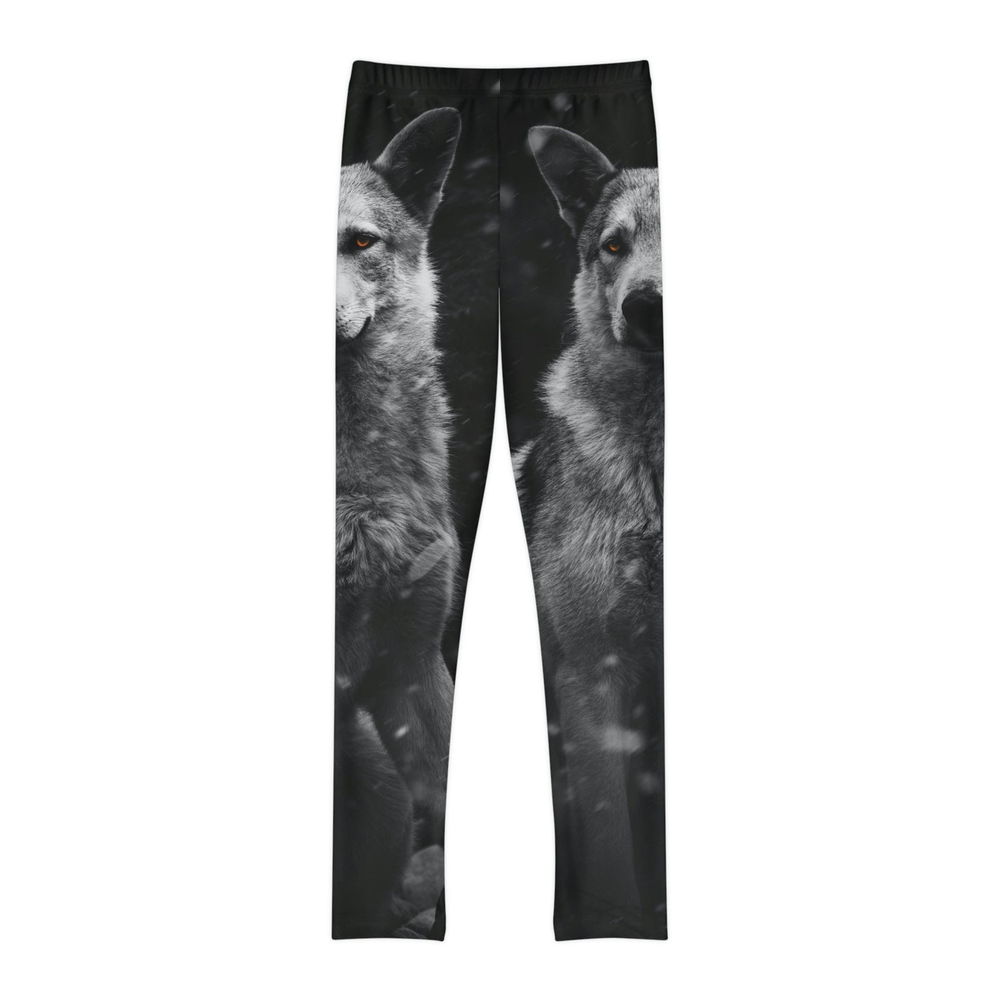 Fox animal kingdom, Safari Youth Leggings, One of a Kind Gift - Unique Workout Activewear tights for kids, Daughter, Niece Christmas Gift