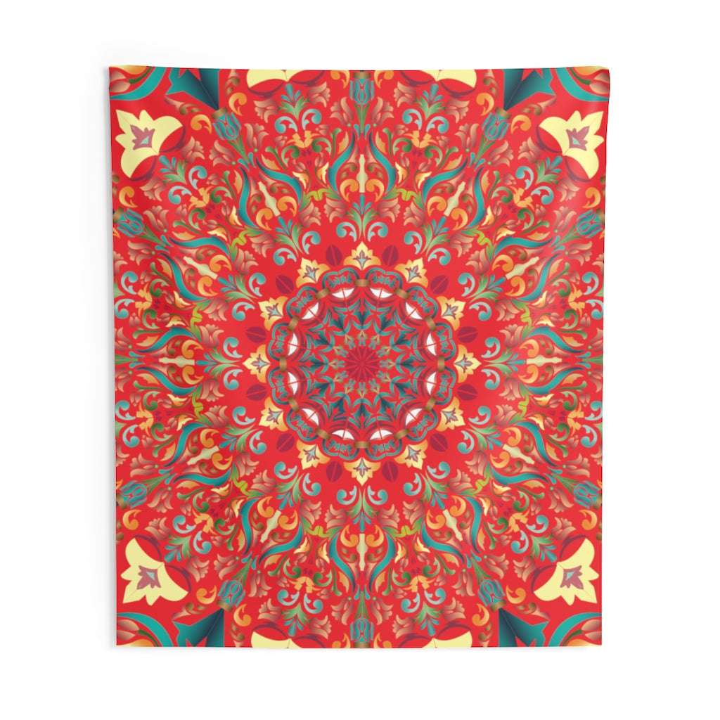 Indian Tapestry for Contemporary Home Decor . Inspirational Wall Hanging Art for Baby Nursery, Dorm room, Coastal Home . Housewarming Gift