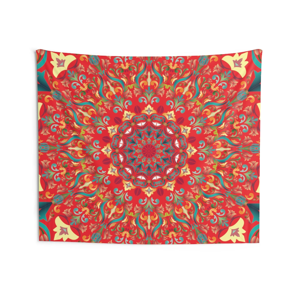 Indian Tapestry for Contemporary Home Decor . Inspirational Wall Hanging Art for Baby Nursery, Dorm room, Coastal Home . Housewarming Gift