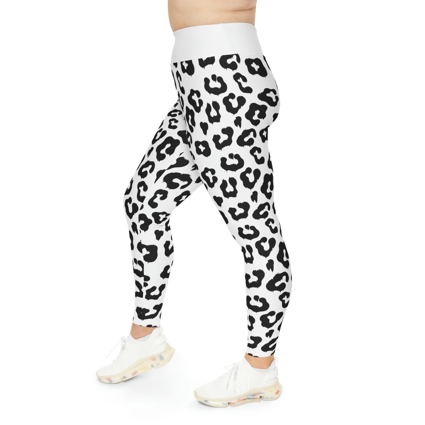 Plus Size Leggings One of a Kind Gift - Unique Workout Activewear tights for Mom fitness, Mothers Day, Girlfriend Christmas Gift