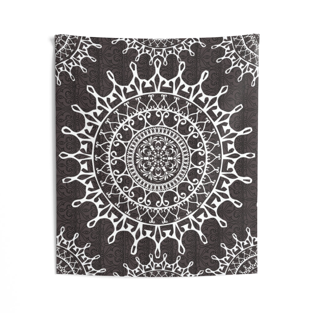 Mandala Tapestry for Contemporary Home Decor . Inspirational Wall Hanging Art for Baby Nursery, Dorm room, Coastal Home . Housewarming Gift