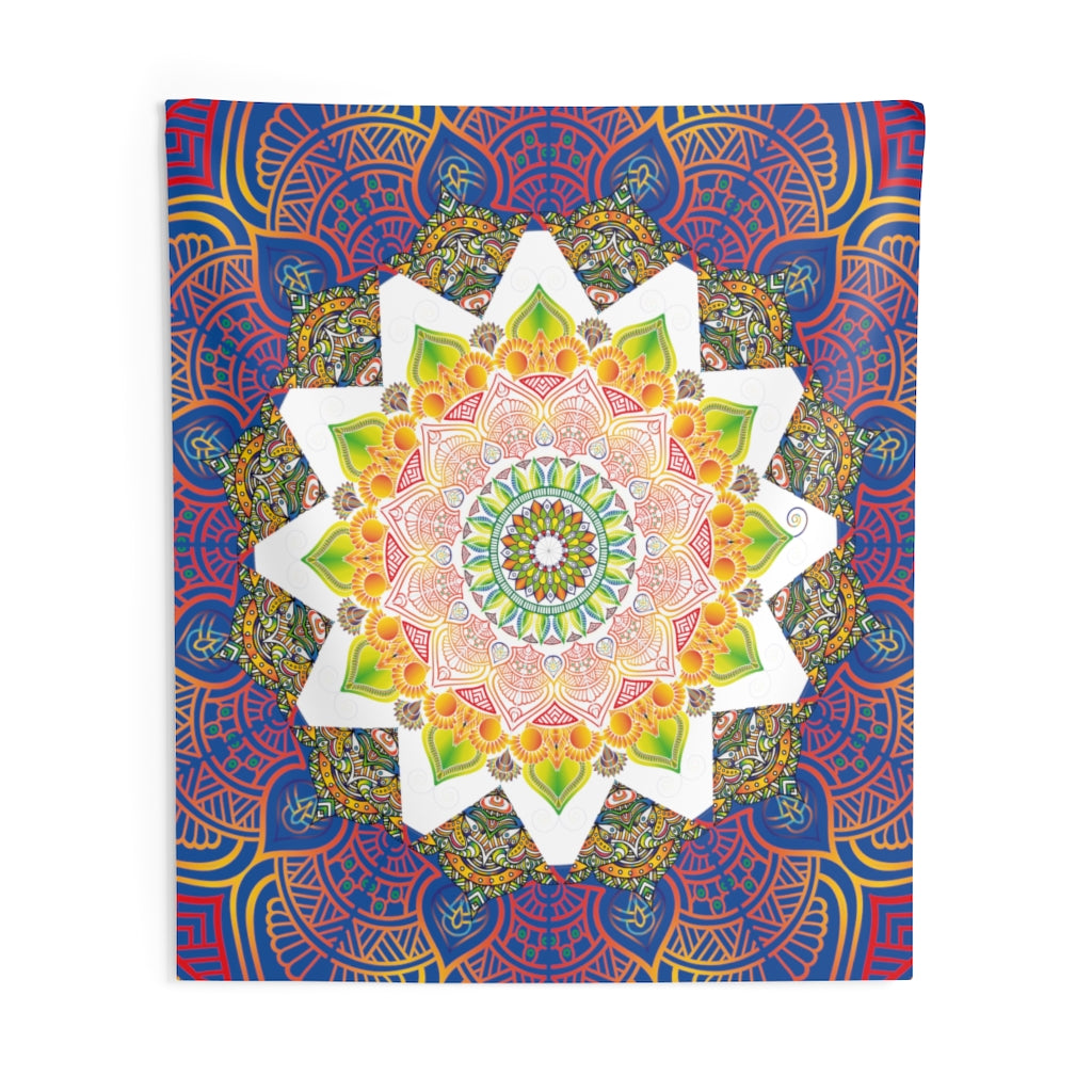 Indian Tapestry for Contemporary Home Decor . Inspirational Wall Hanging Art for Baby Nursery, Dorm room, Coastal Home . Housewarming Gift