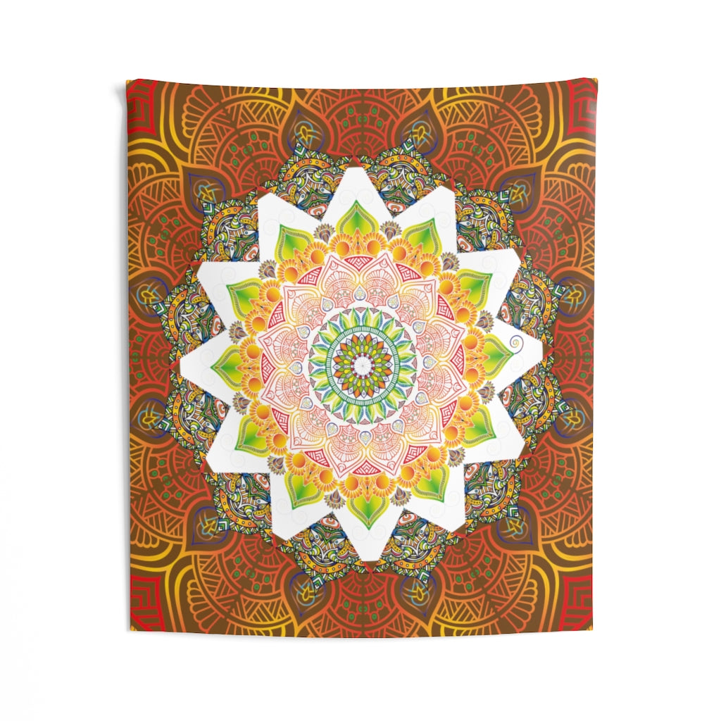 Indian Tapestry for Contemporary Home Decor . Inspirational Wall Hanging Art for Baby Nursery, Dorm room, Coastal Home . Housewarming Gift