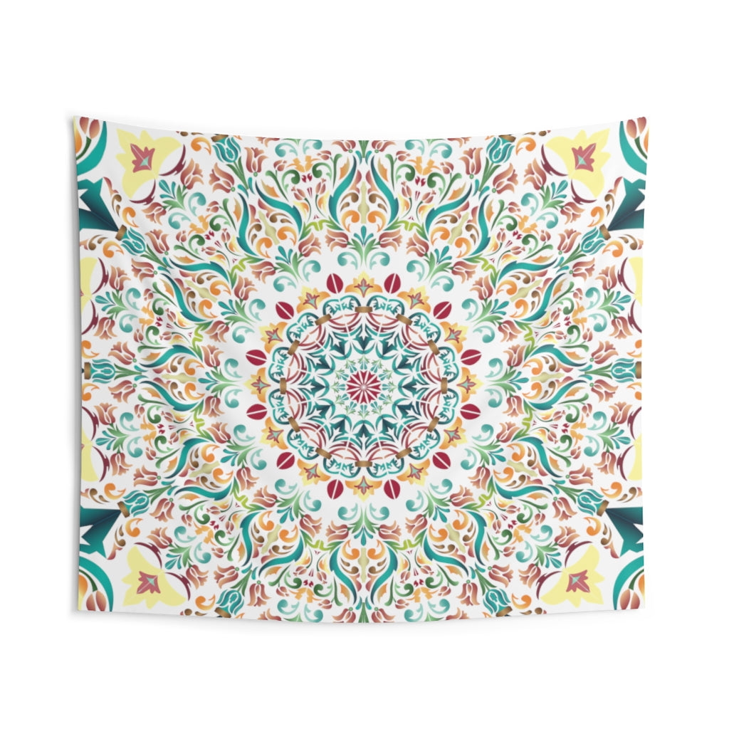 Indian Tapestry for Contemporary Home Decor . Inspirational Wall Hanging Art for Baby Nursery, Dorm room, Coastal Home . Housewarming Gift