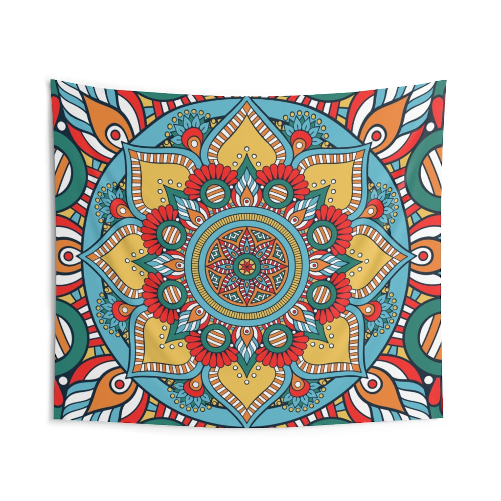 Indian Tapestry for Contemporary Home Decor . Inspirational Wall Hanging Art for Baby Nursery, Dorm room, Coastal Home . Housewarming Gift