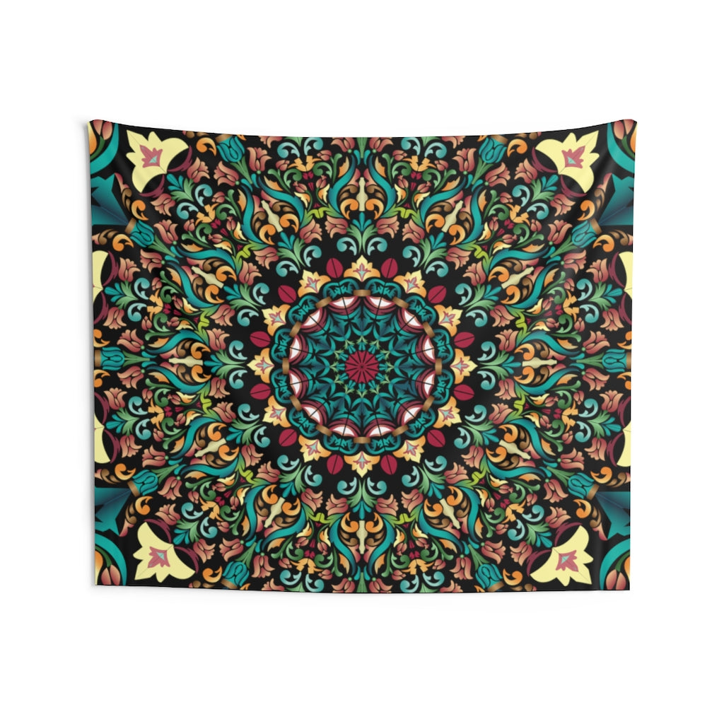 Indian Tapestry for Contemporary Home Decor . Inspirational Wall Hanging Art for Baby Nursery, Dorm room, Coastal Home . Housewarming Gift