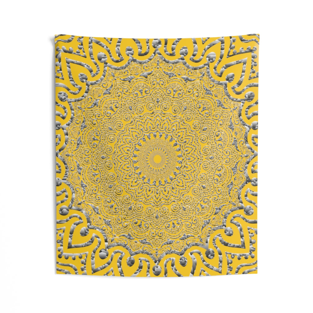 Indian Tapestry for Contemporary Home Decor . Inspirational Wall Hanging Art for Baby Nursery, Dorm room, Coastal Home . Housewarming Gift