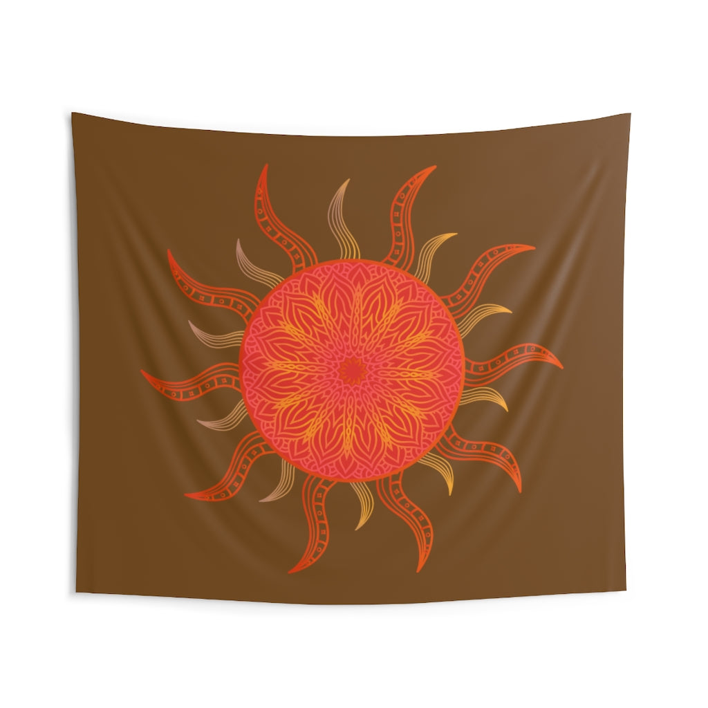 Sun Moon Tapestry Contemporary Home Decor . Galaxy Wall Hanging Art for Baby Nursery, Dorm room, Coastal Home . Housewarming Gift