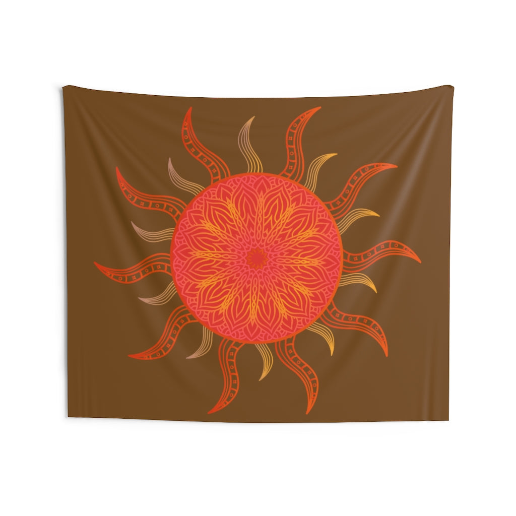 Sun Moon Tapestry Contemporary Home Decor . Galaxy Wall Hanging Art for Baby Nursery, Dorm room, Coastal Home . Housewarming Gift