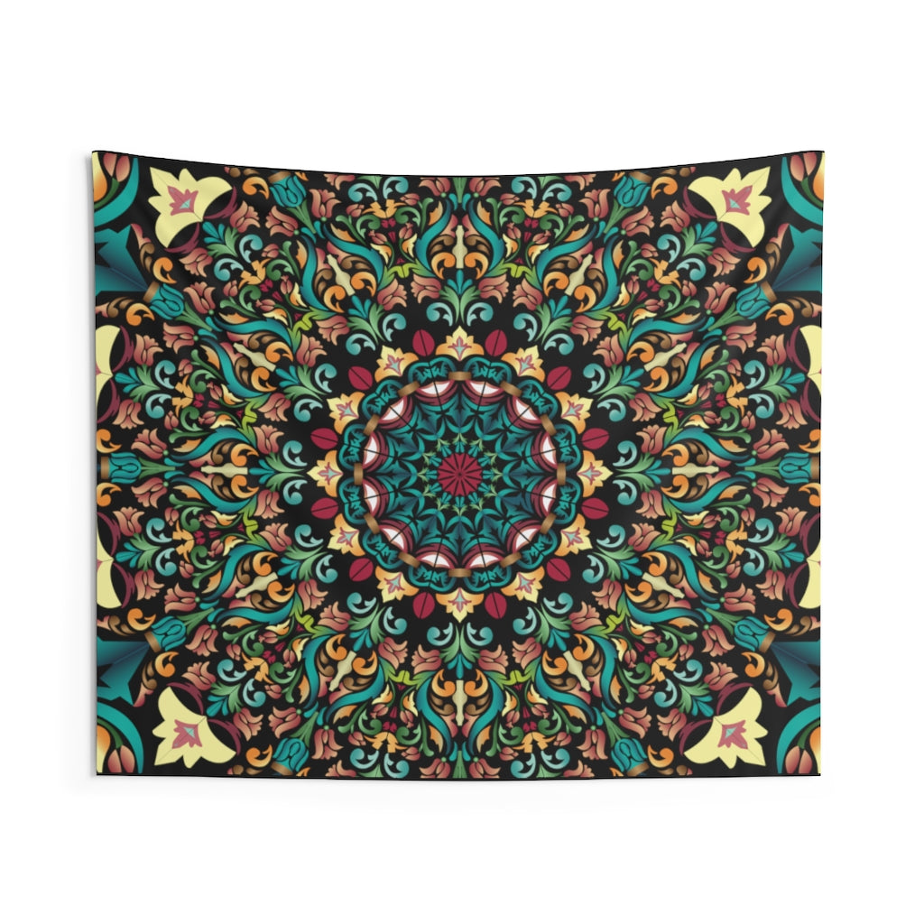 Indian Tapestry for Contemporary Home Decor . Inspirational Wall Hanging Art for Baby Nursery, Dorm room, Coastal Home . Housewarming Gift