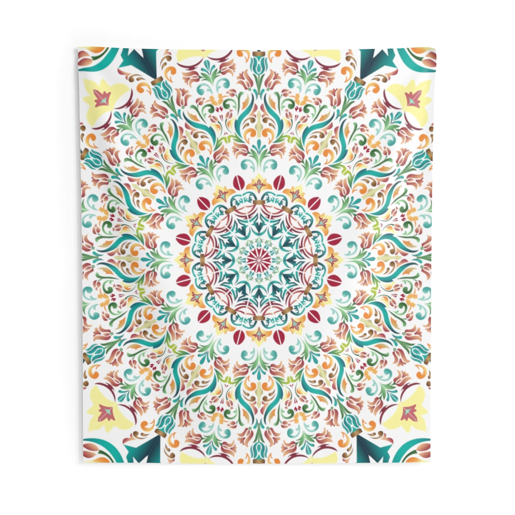 Indian Tapestry for Contemporary Home Decor . Inspirational Wall Hanging Art for Baby Nursery, Dorm room, Coastal Home . Housewarming Gift