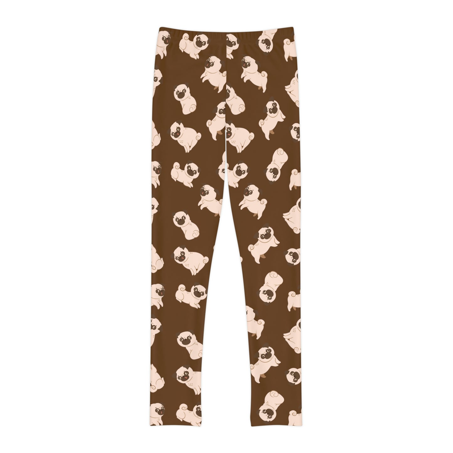 Dog lovers Youth Leggings, One of a Kind Gift - Unique Workout Activewear tights for kids fitness, Daughter, Niece Christmas Gift