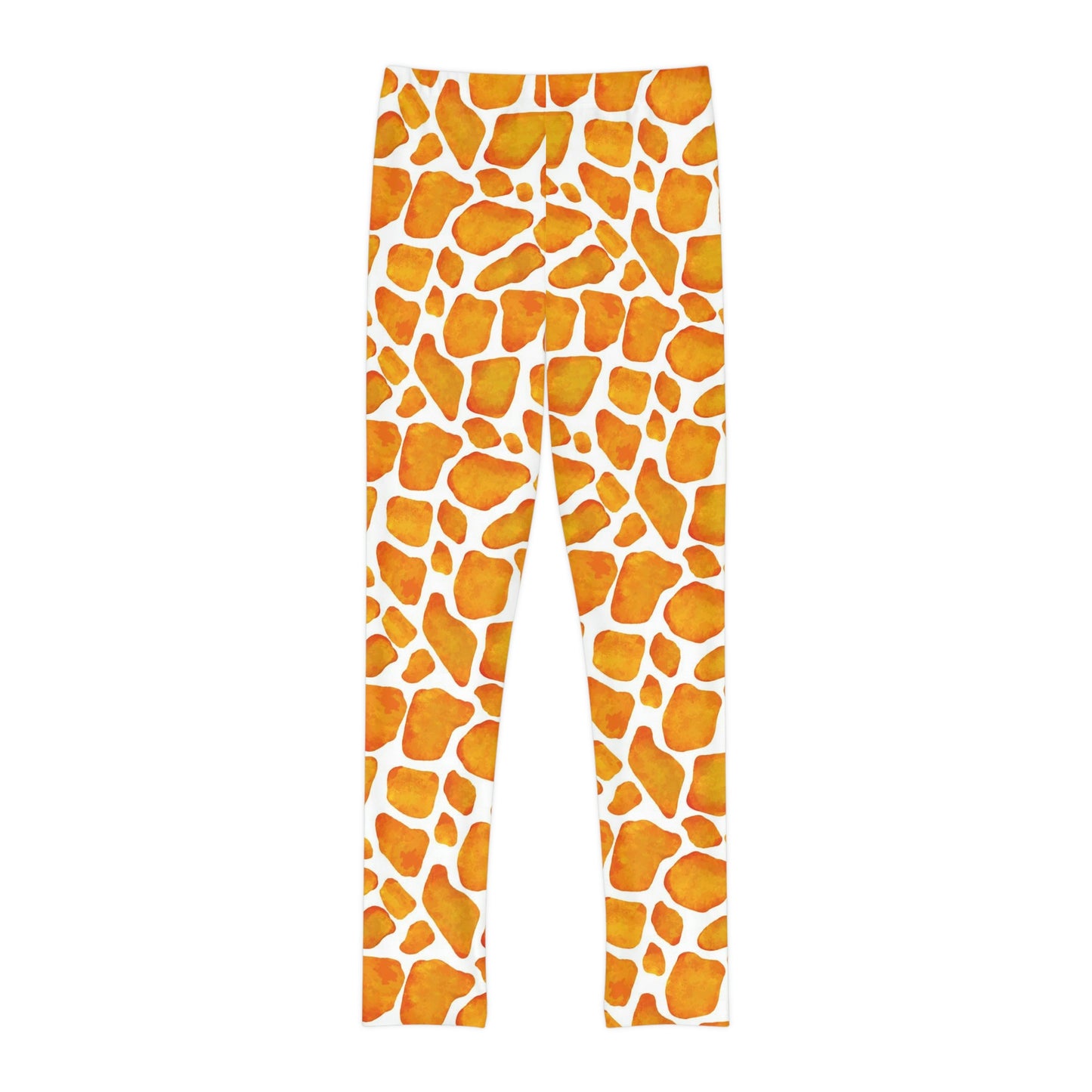 Giraffe animal kingdom, Safari Youth Leggings, One of a Kind Gift - Unique Workout Activewear tights for kids, Daughter, Niece Christmas Gift