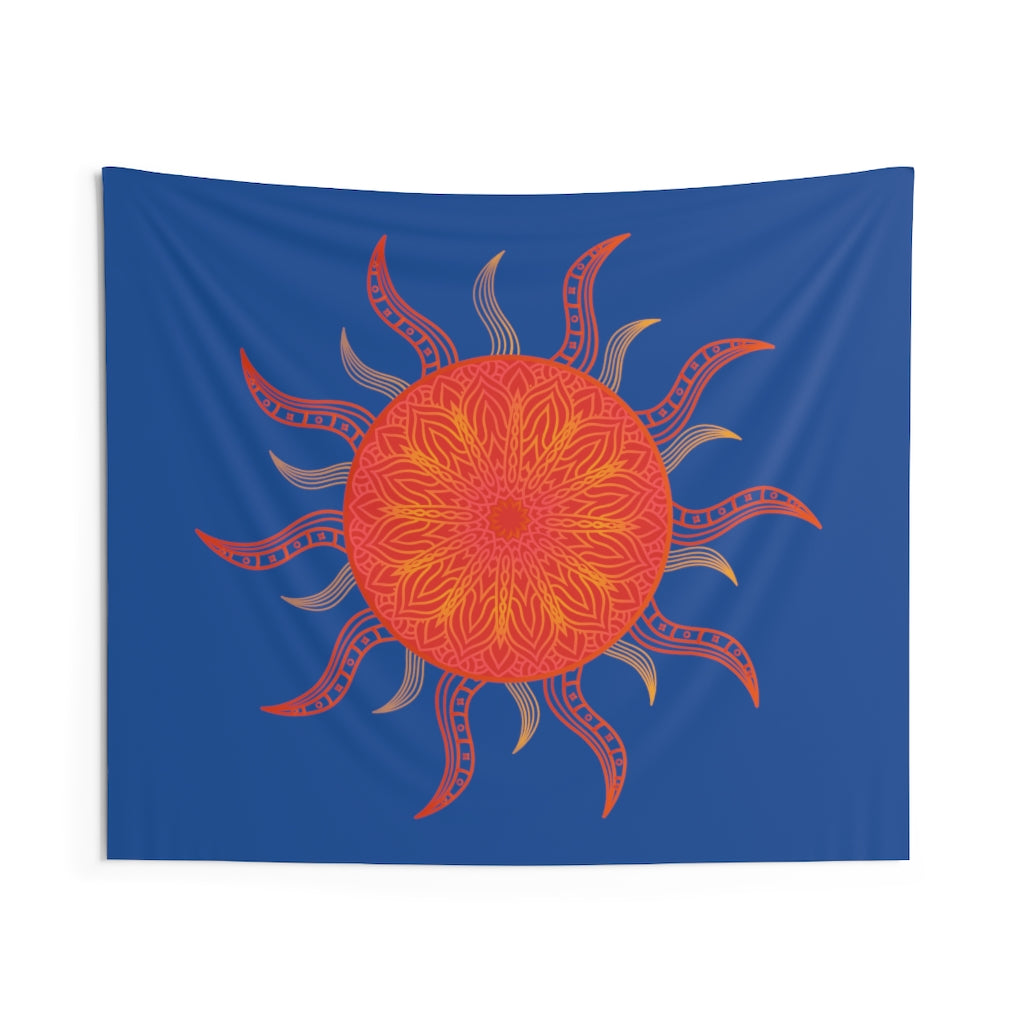 Sun Moon Tapestry Contemporary Home Decor . Galaxy Wall Hanging Art for Baby Nursery, Dorm room, Coastal Home . Housewarming Gift