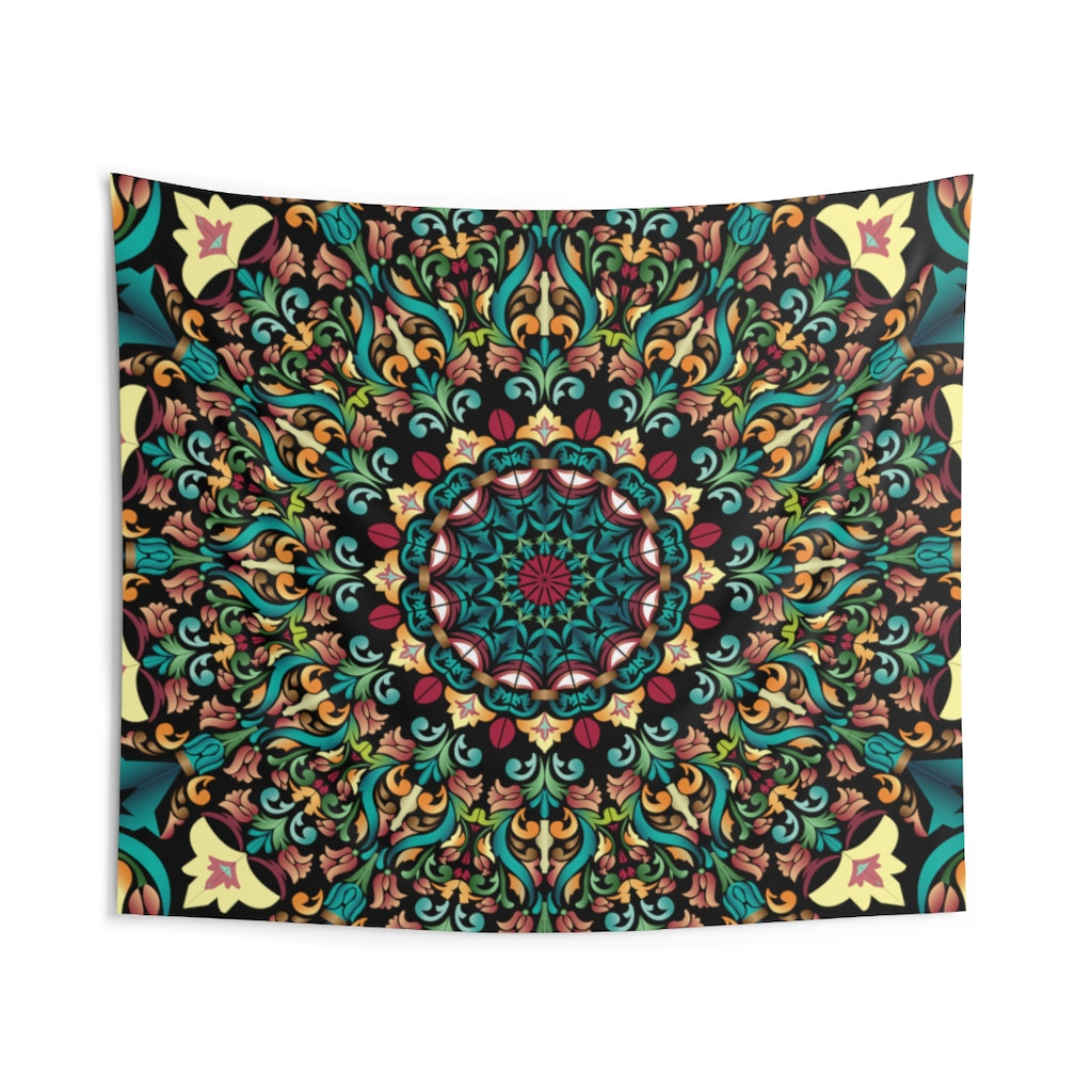 Indian Tapestry for Contemporary Home Decor . Inspirational Wall Hanging Art for Baby Nursery, Dorm room, Coastal Home . Housewarming Gift