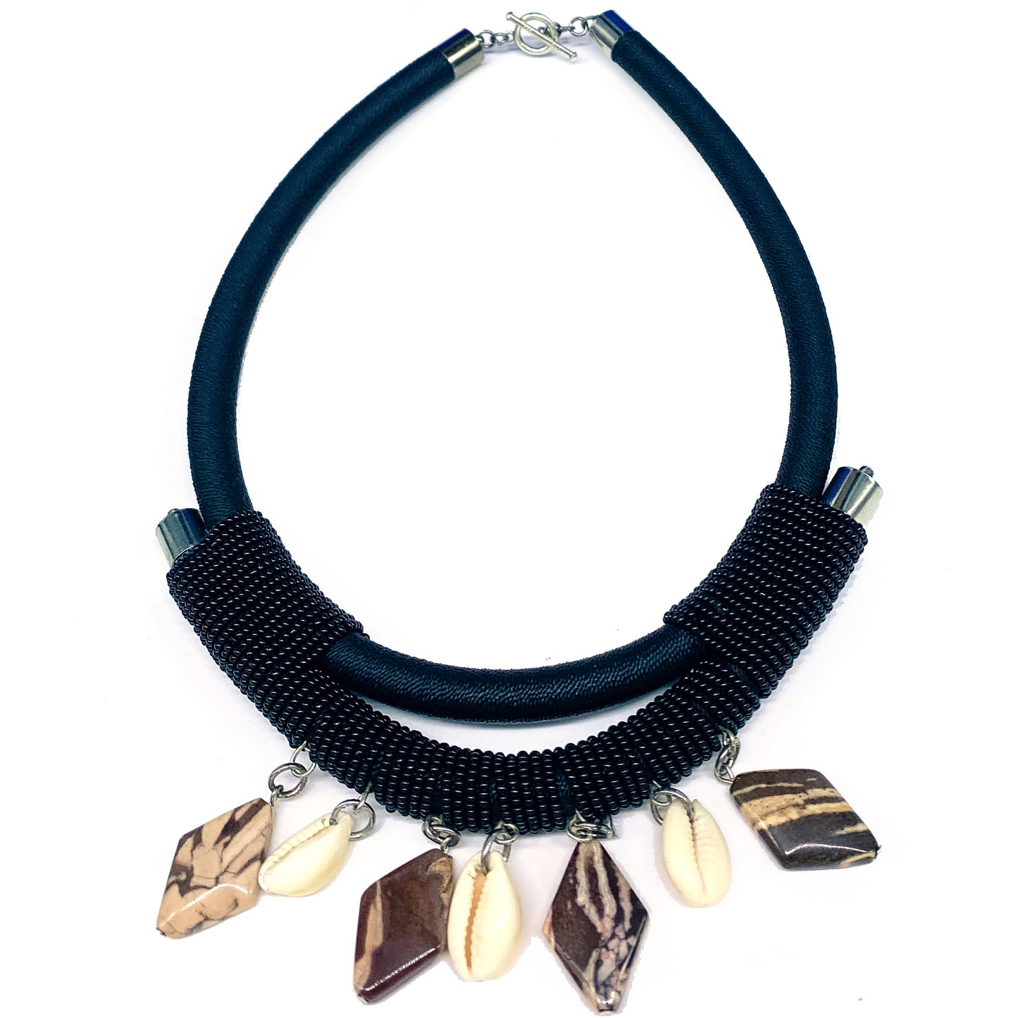 Kathy Handmade Colorful Statement chocker