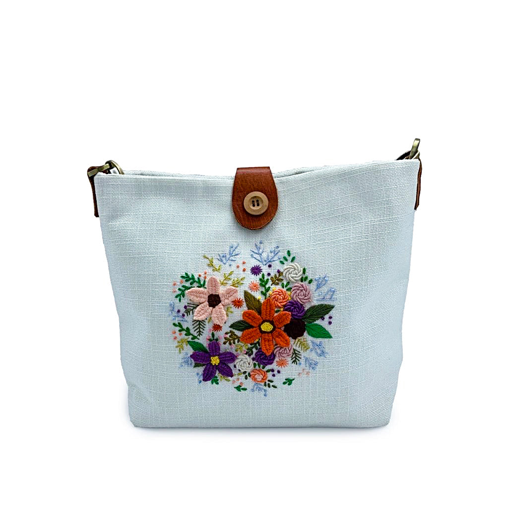 Embroidered Tote