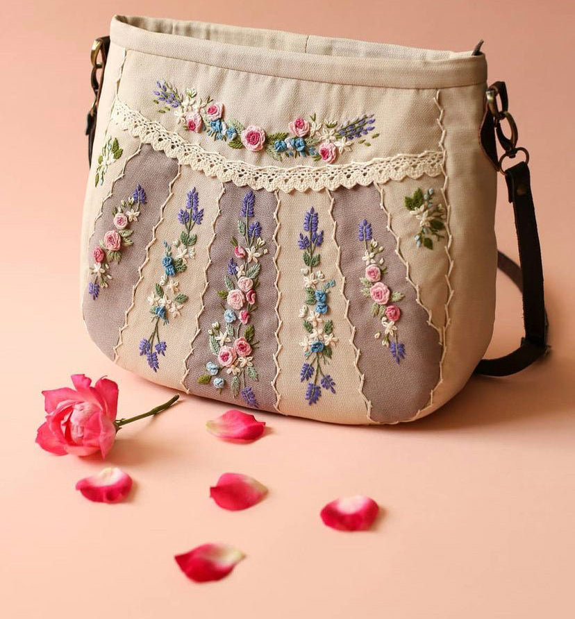 Embroidered Handbag