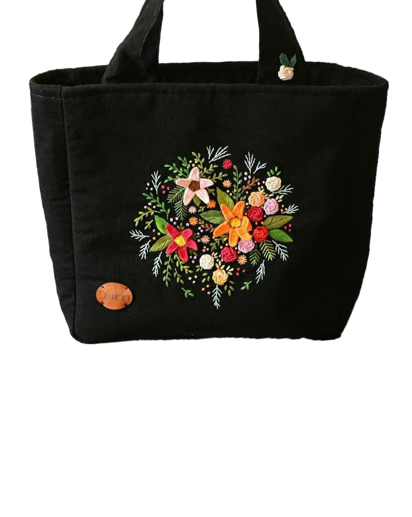 Embroidered Tote