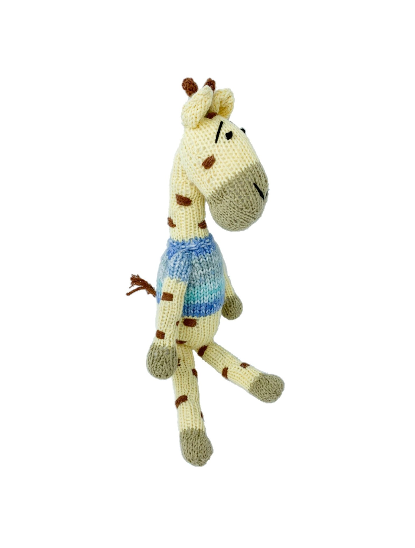 Giraffe Handmade Crochet stuffed Doll for Montessori Play, Nursery Decor, and Baby Shower Gifts . Granddaughter, niece, nephew & grandson