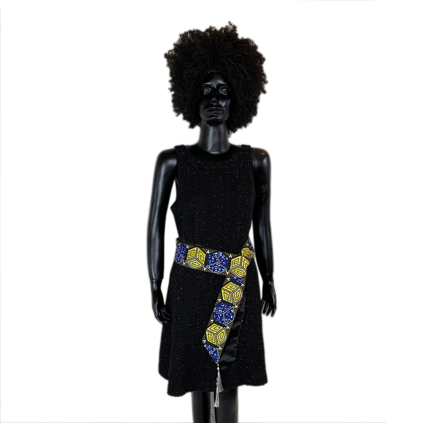 Reversible African Print Belt