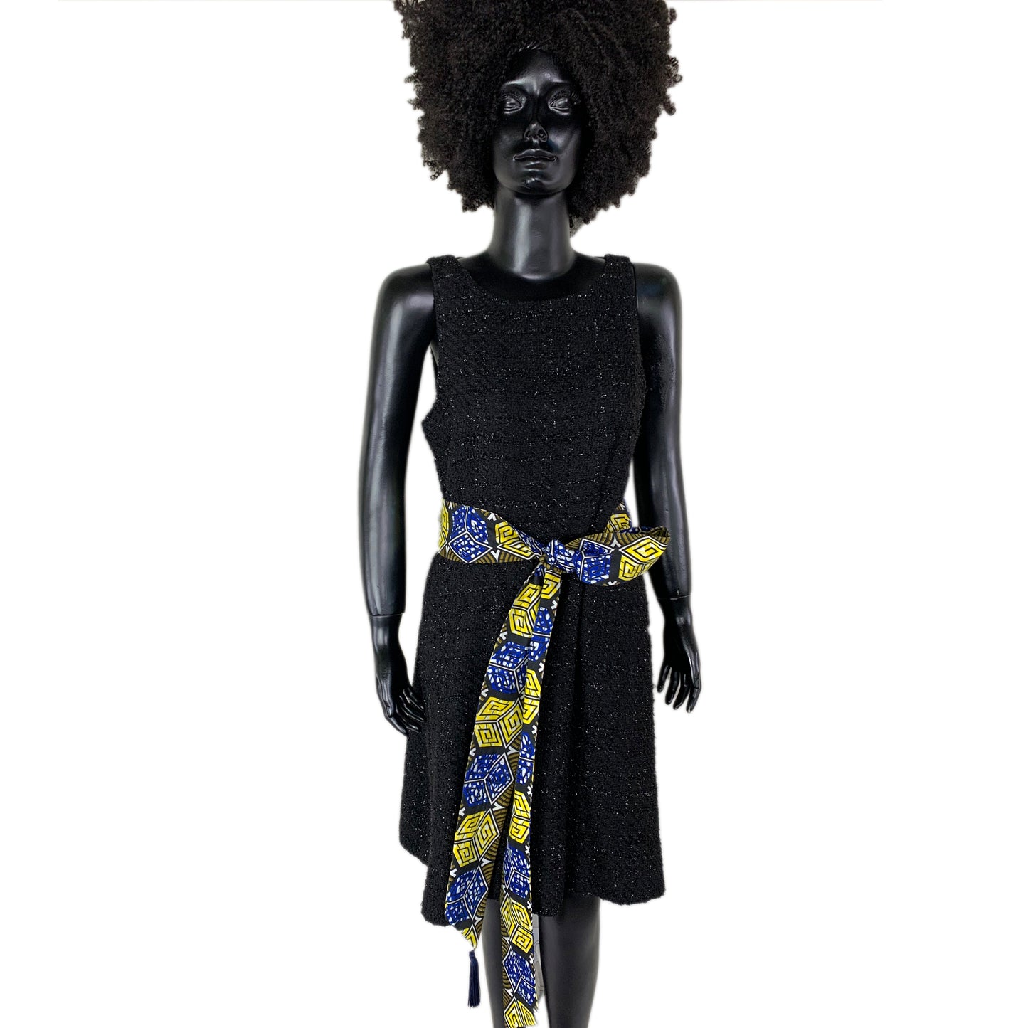Reversible African Print Belt