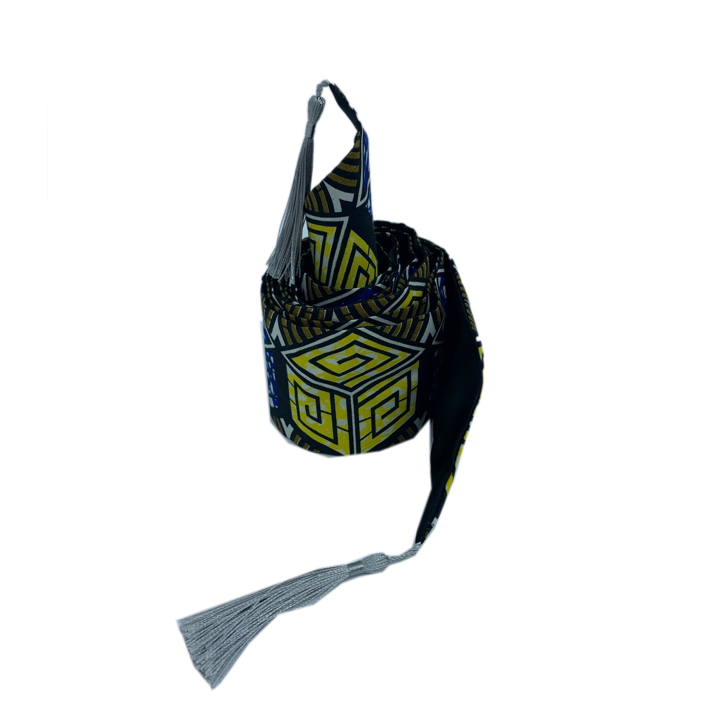 Reversible African Print Belt