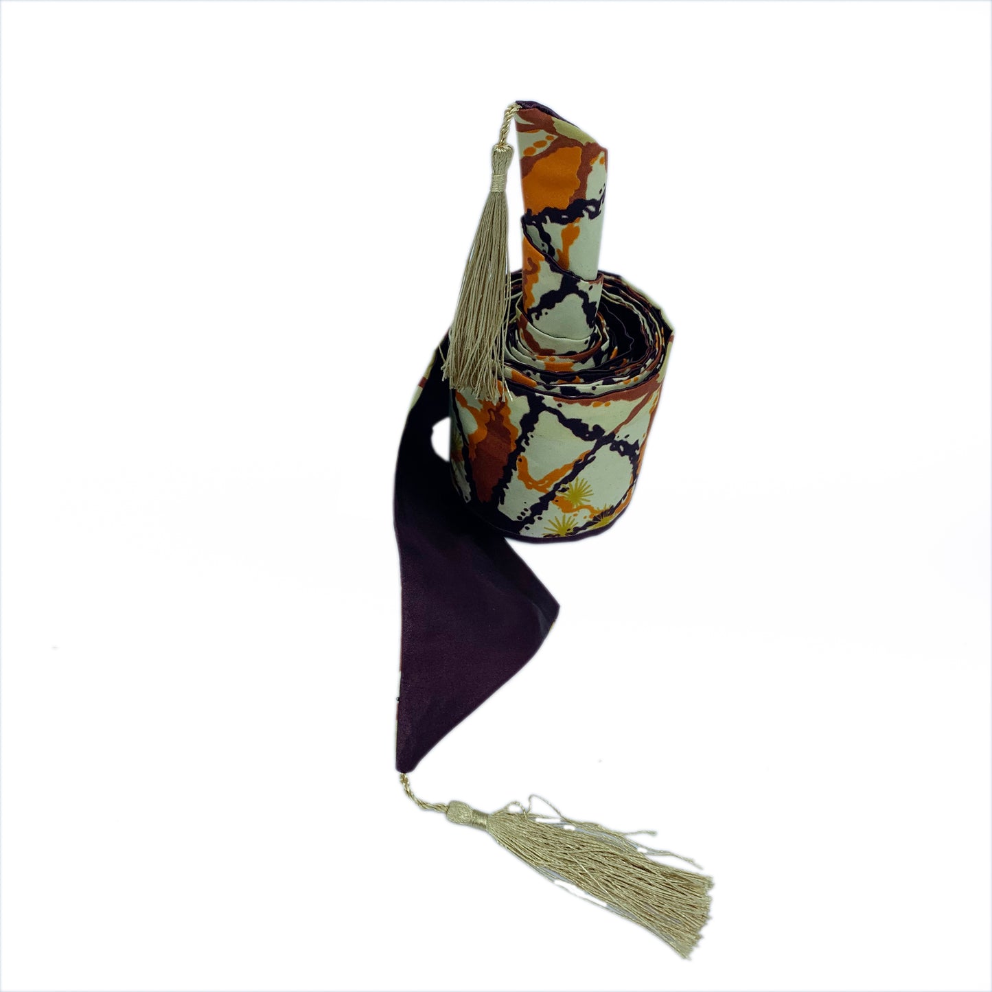 Reversible African Print Belt