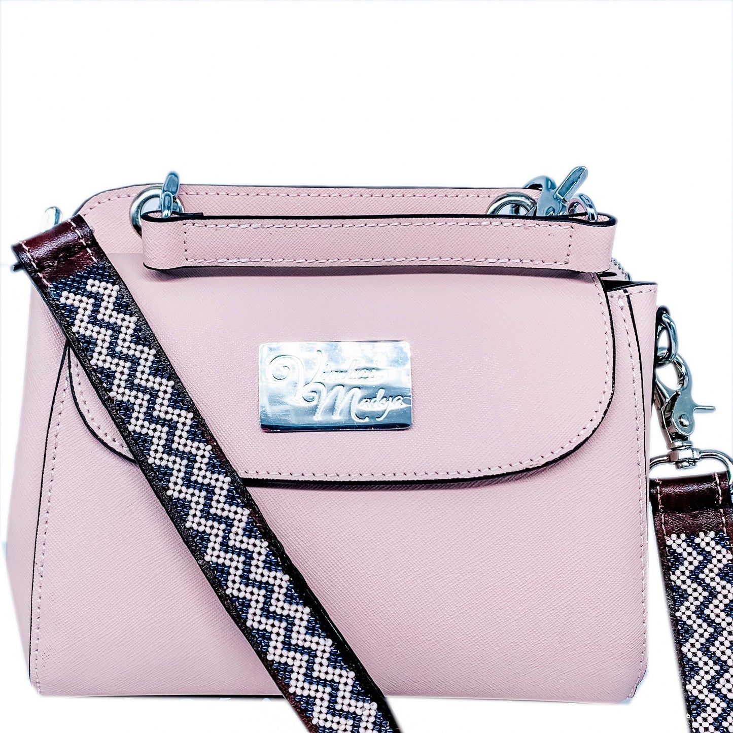 Kenya Mini Leather Bag with interchangeable set of straps and handles
