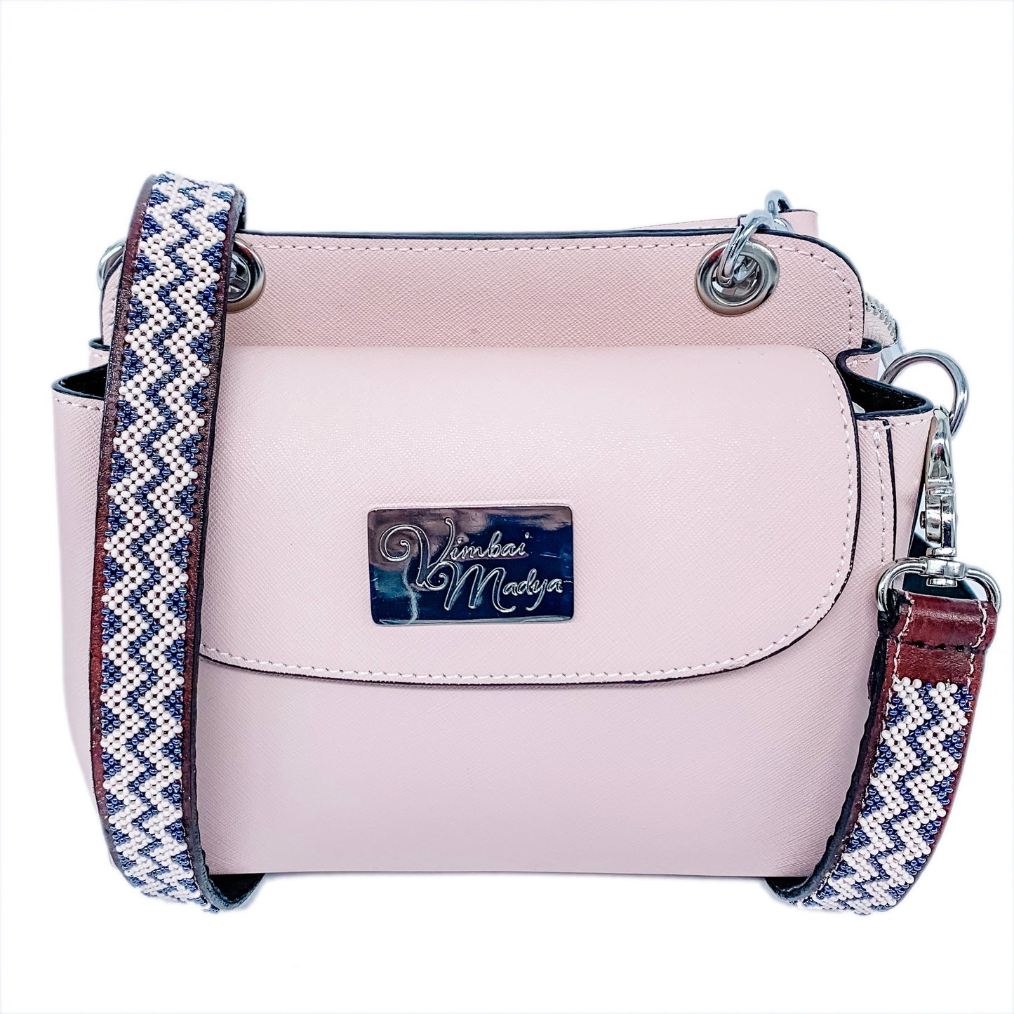 Kenya Mini Leather Bag with interchangeable set of straps and handles