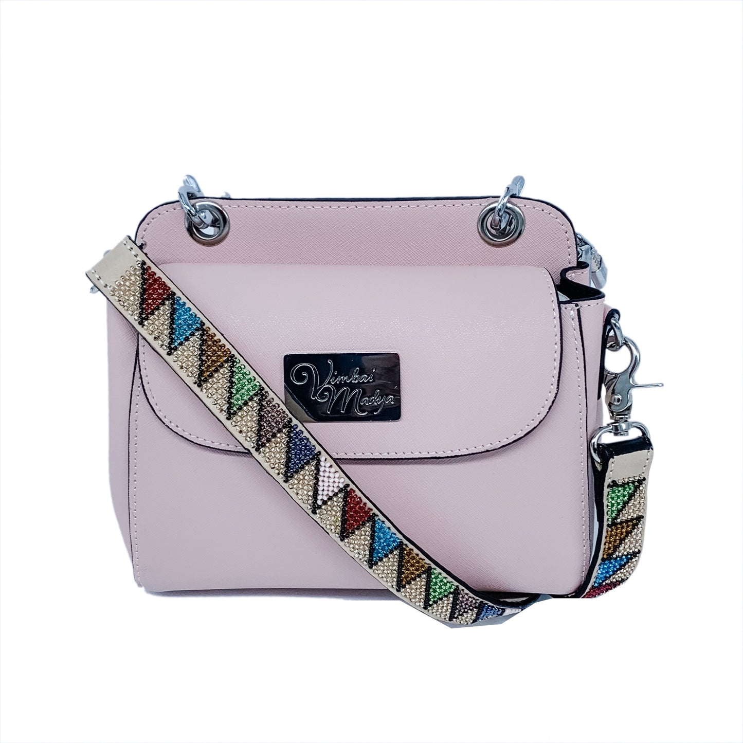 Kenya Mini Leather Bag with interchangeable set of straps and handles