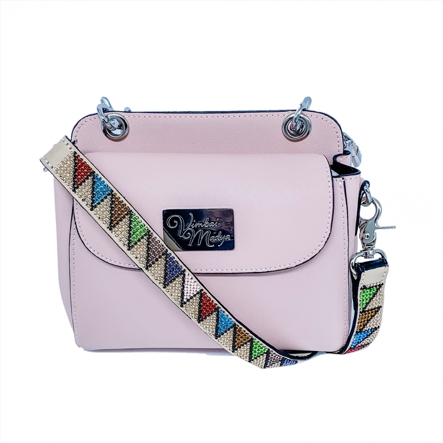 Kenya Mini Leather Bag with interchangeable set of straps and handles