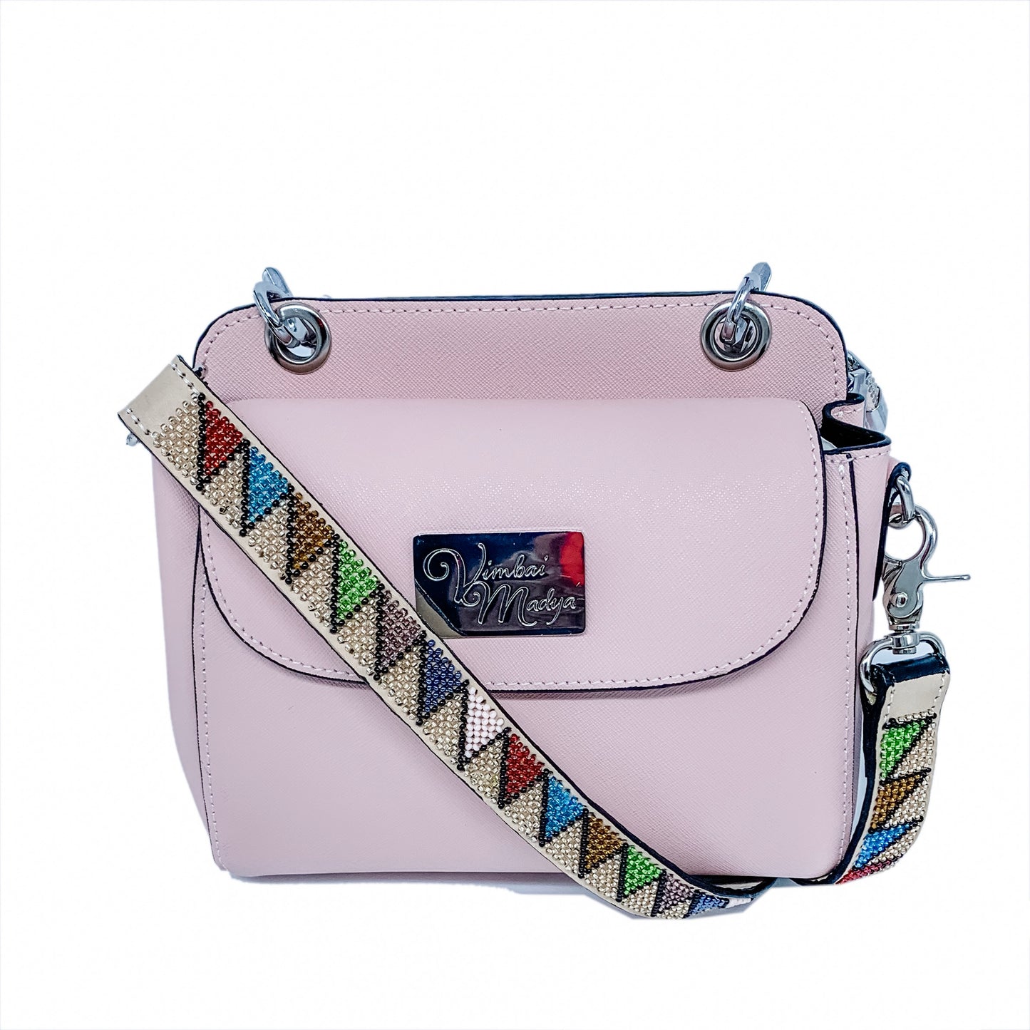 Kenya Mini Leather Bag with interchangeable set of straps and handles