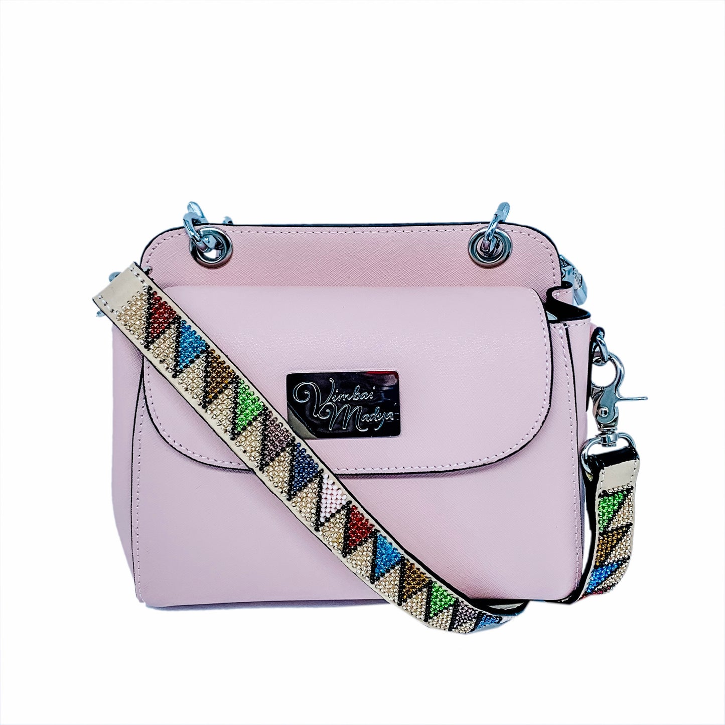 Kenya Mini Leather Bag with interchangeable set of straps and handles