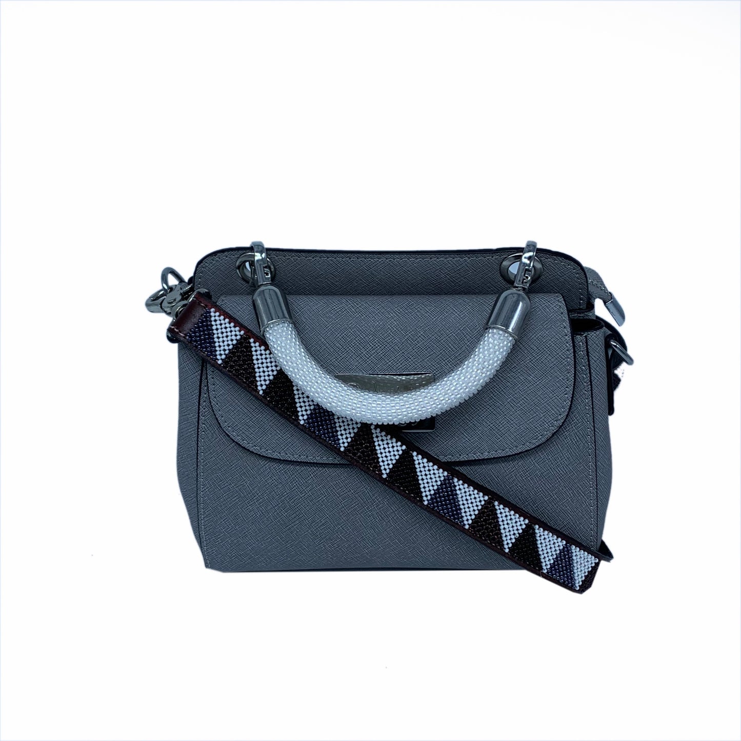 Kenya Mini Leather Bag with interchangeable set of straps and handles