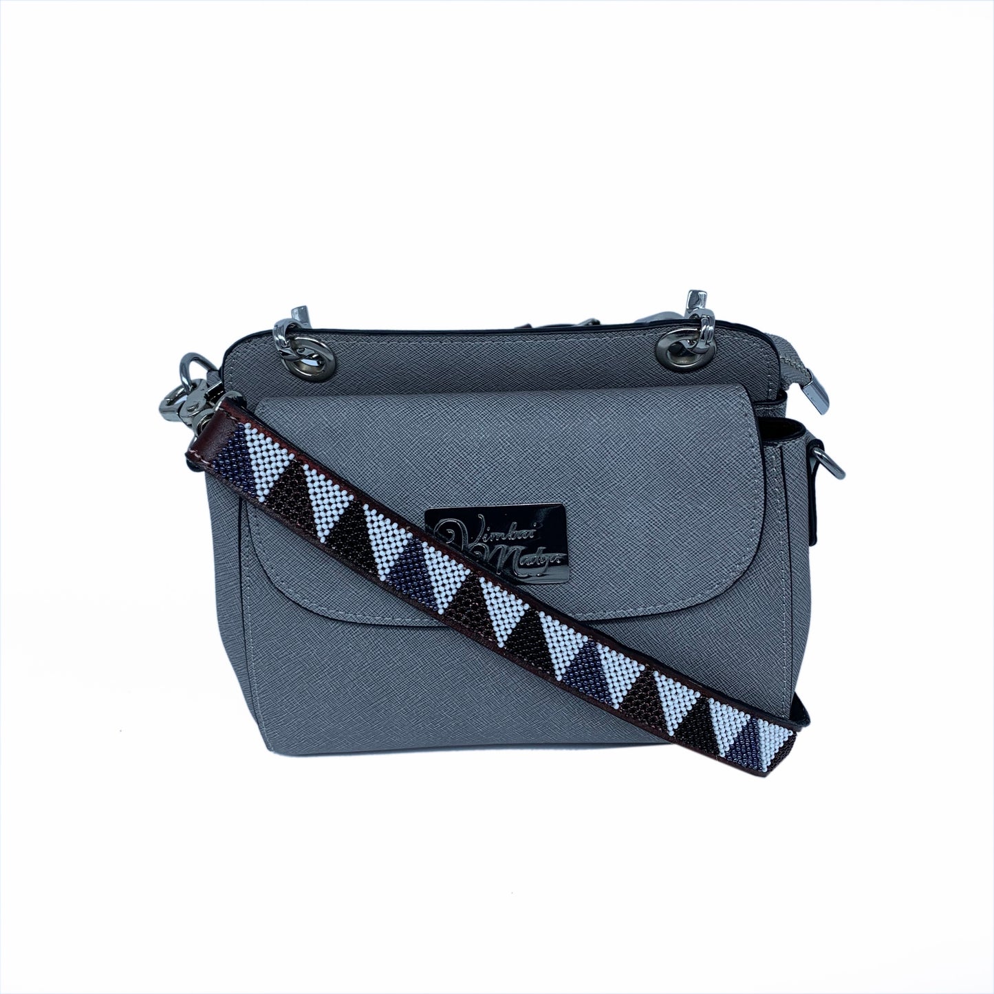 Kenya Mini Leather Bag with interchangeable set of straps and handles