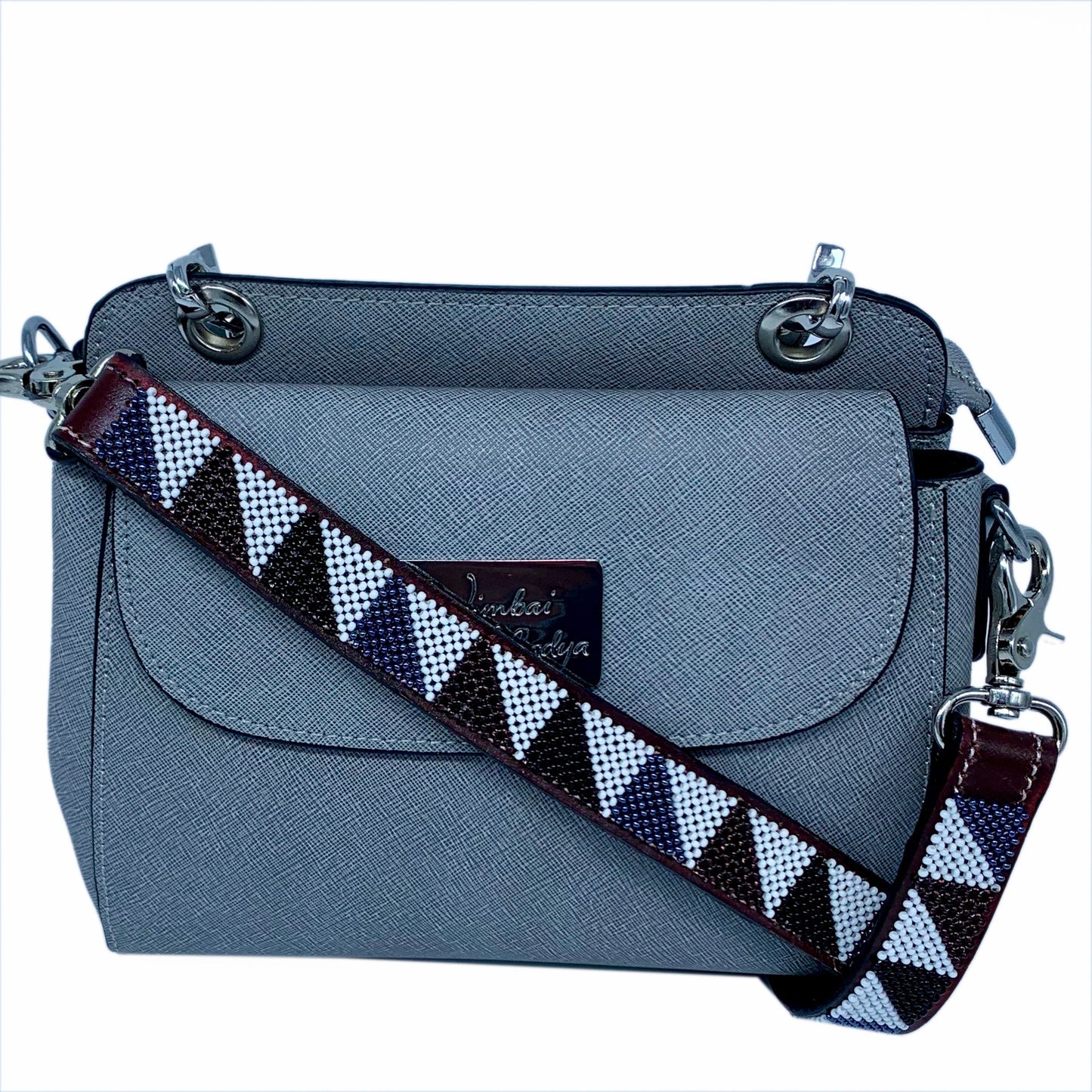 Kenya Mini Leather Bag with interchangeable set of straps and handles