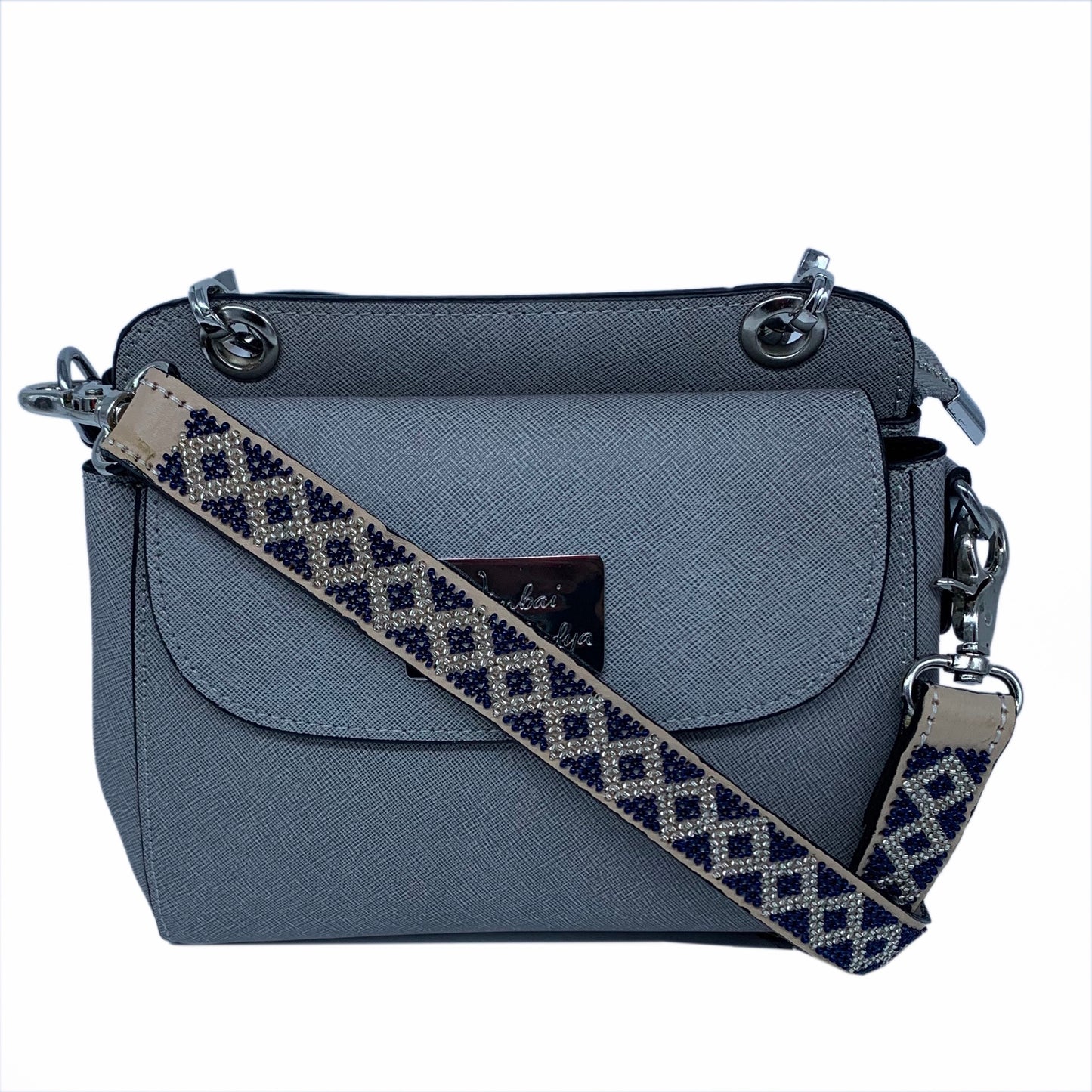 Kenya Mini Leather Bag with interchangeable set of straps and handles